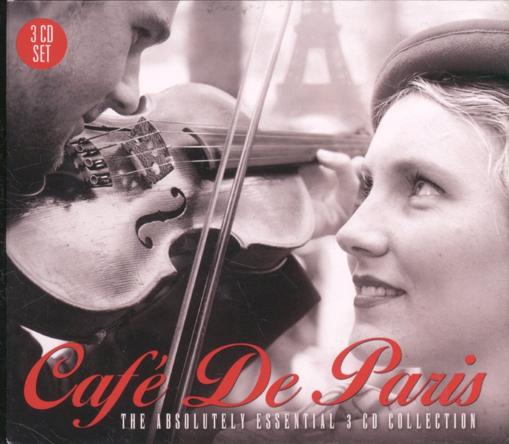Various Artists Café de Paris triple CD UK Big3 2010 3 X Cd in tri-fold digipak