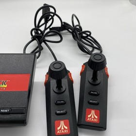 Atari Flashback Classic Game Console Mini 7800 Complete Two Controllers Tested