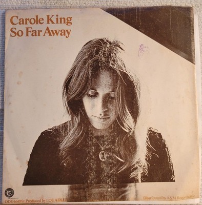 Carole King ''So Far Away / Smackwater Jack'' G+ / VG
