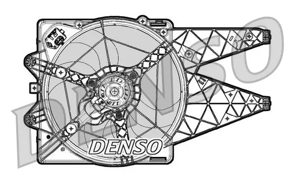 Kühlerventilator DER09065 DENSO für FIAT BRAVO II - Bild 2