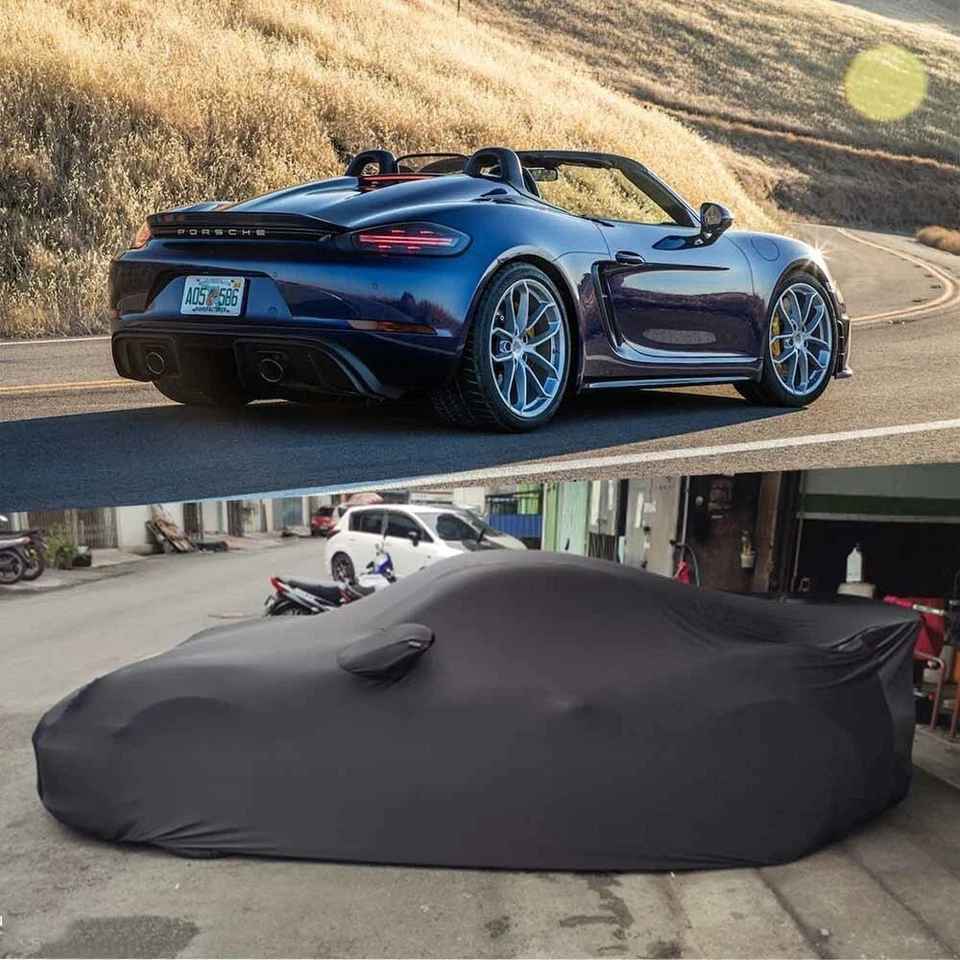 Cubierta completa de coche interior elástica a prueba de polvo personalizada para Porsche 911 GT3 NUEVO Foto 3 de 4