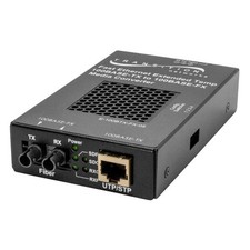 Transition Networks E-100BTX-FX-05 SM Stand-Alone Extender, 1 Year Warranty