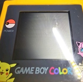 Pok&eacute;mon Edition GameBoy Color Console NO BATTERY COVER Authentic Tested