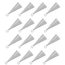  20 Pcs Lace Metal Bell Wind Chimes for Garden Hanging Door Safety