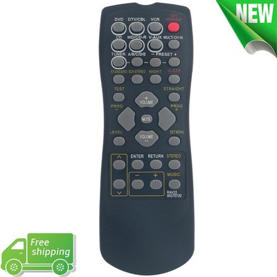 RAV22 WG70720 Replacement Remote Control for Yamaha AV Receiver RX-V350 RX-V357