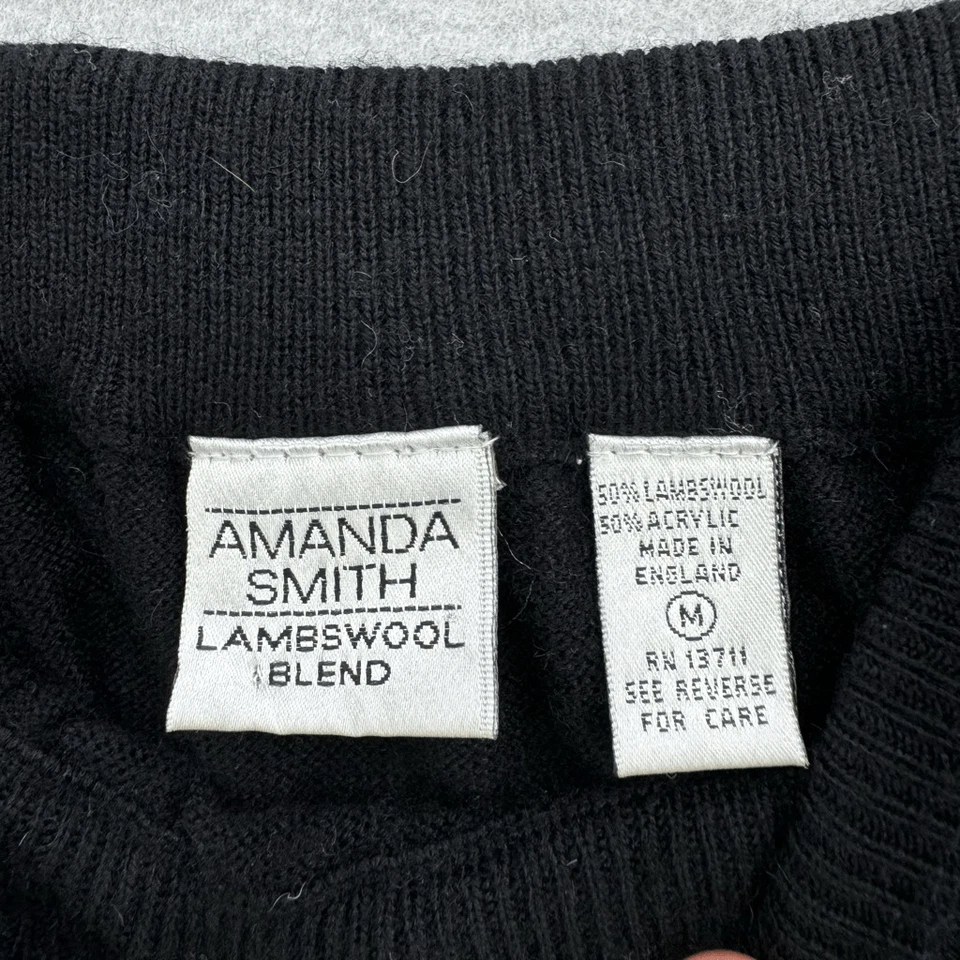 Vintage Amanda Smith Lambswool Blend Knit Casual Pants  Size M - Image 2 of 4