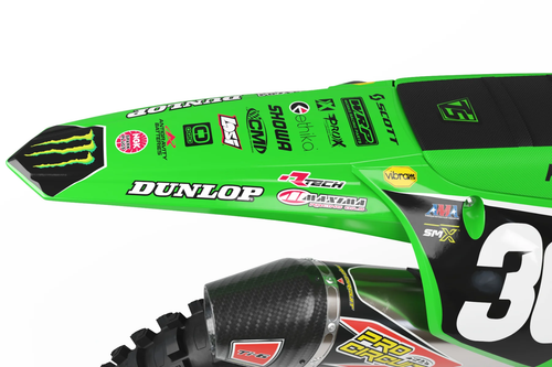 2023 PRO CIRCUIT KAWASAKI TEAM GRAPHIC KIT - Bild 3 von 5