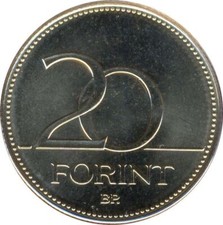 Hungary | 20 Forint Coin | Iris Aphylla | KM849 | 2012 - 2021