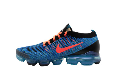 vapormax flyknit 3 blue and orange