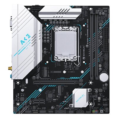 MAXSUN B760M GAMING WIFI ACE Motherboard CPU Intel LGA1700 DDR5 VGA LAN USB3.2