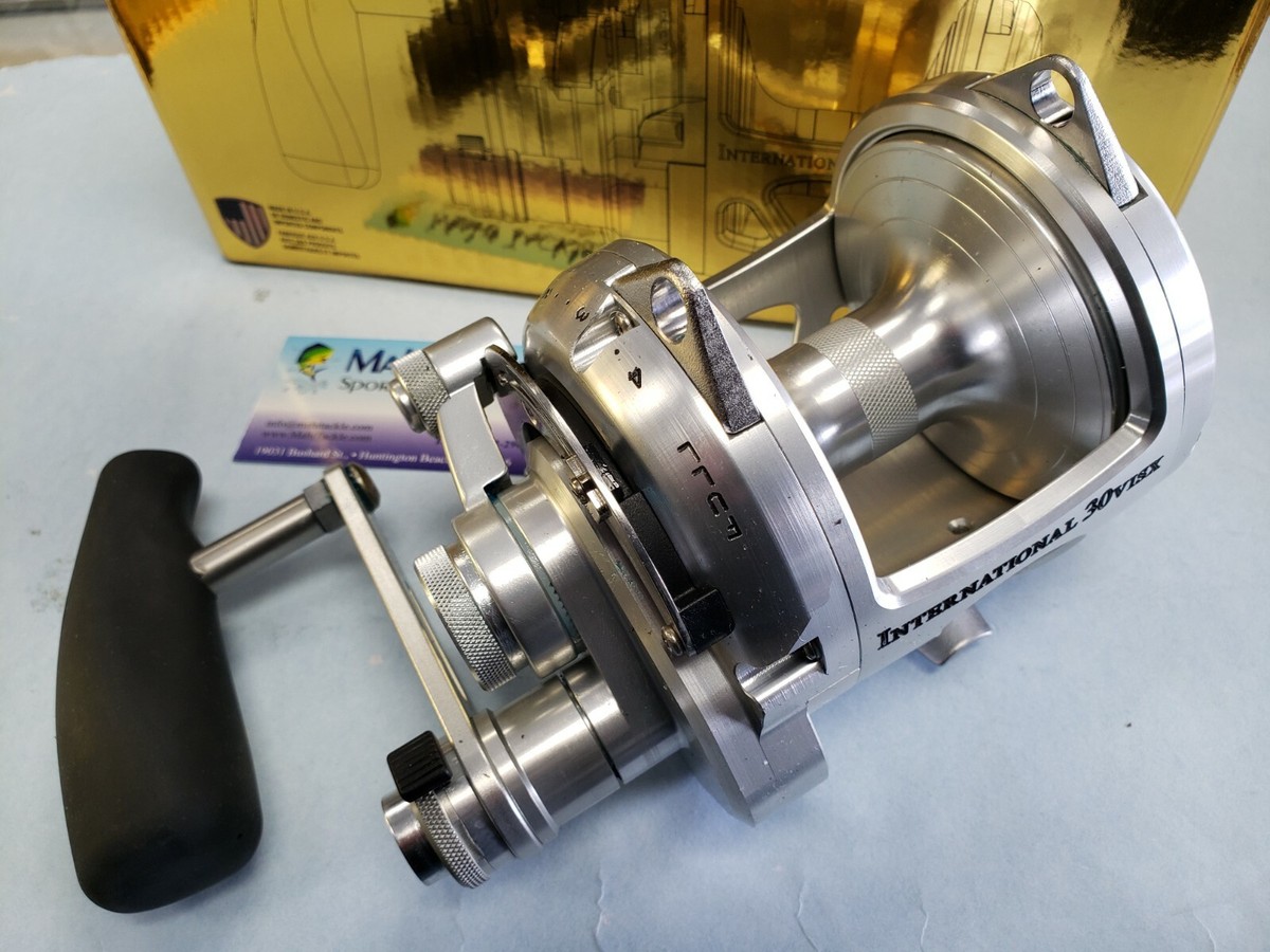 Penn International INT30VISXS Two-Speed Reel Silver | eBay