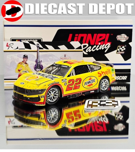 JOEY LOGANO 2024 NASHVILLE WIN RACED VERSION PENNZOIL 1/24 ACTION