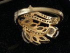 Vintage Milor, made in Italy CZ Leaf Motif pinky ring. — photo 6
