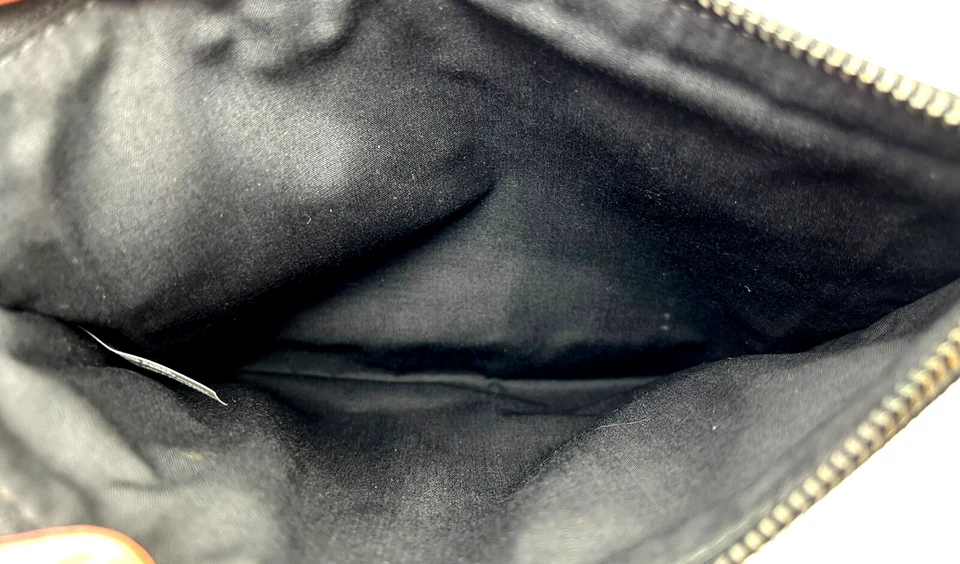 Bolso de Cosméticos de Maquillaje Balenciaga Perfumes Tela de Cuero Blanco y Negro para Mujer Foto 3 de 4