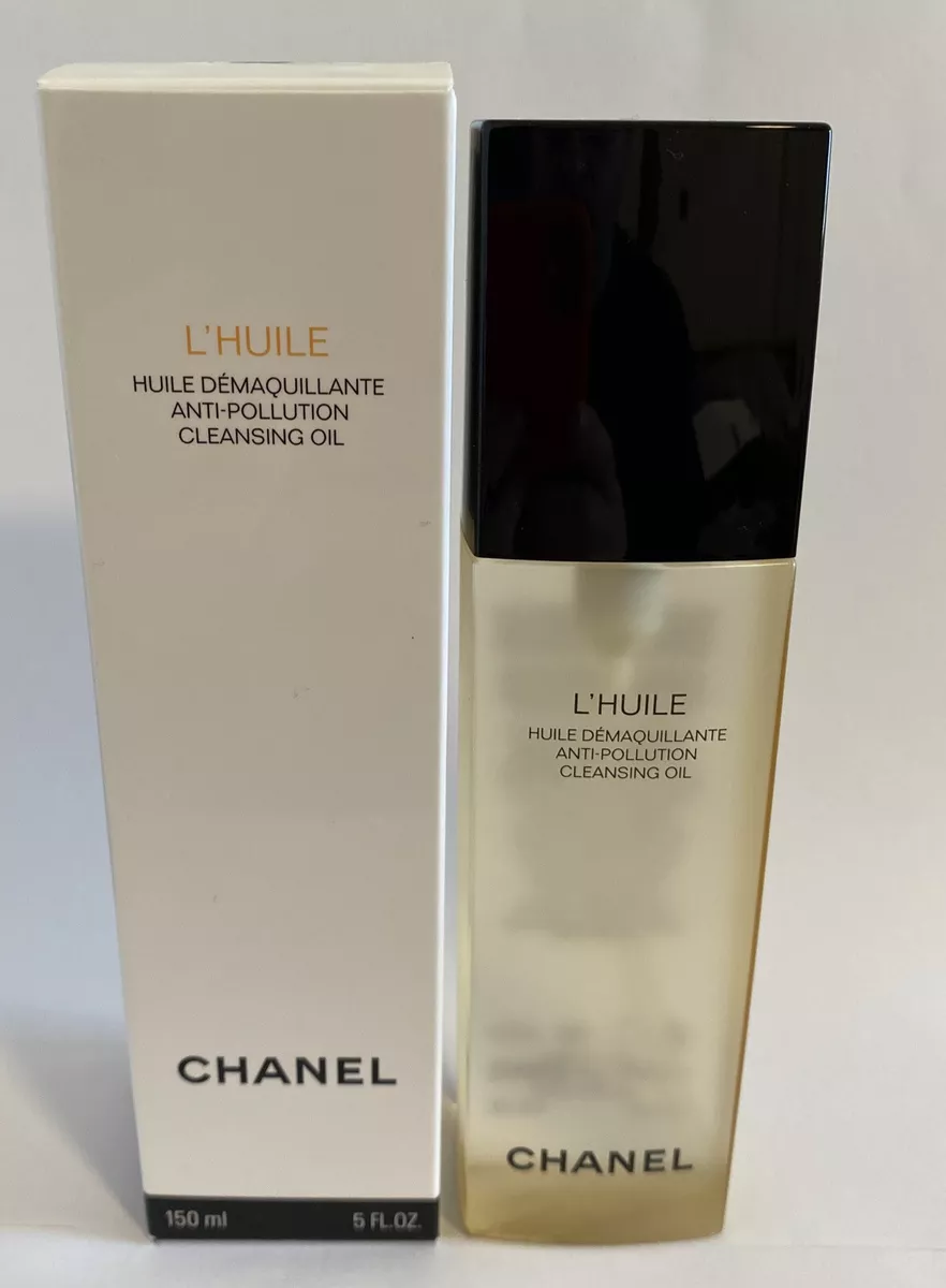 CHANEL - L'HUILE - ANTI POLLUTION CLEANSING OIL - ALL SKIN TYPES - 5oz/150ml