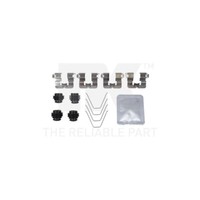ZubehöRsatz, Scheibenbremsbelag NK 79341703 FüR Hyundai Kia, Hinterachse