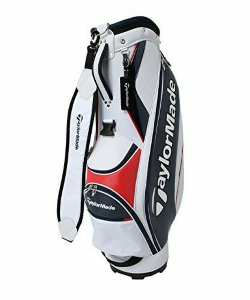 Taylor Made Golf Mens Caddy Bag True Light 9 X 47 in 2.7kg Ky321 White Navy Red for sale online