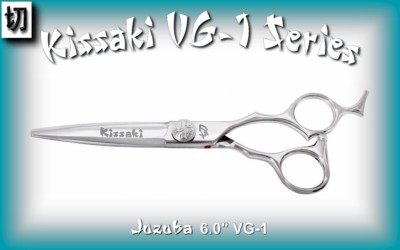 Kissaki Hair Scissors 6.0'' Juzuba VG-1 Hairdressers Barbers Hair Cutting Shears