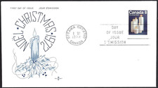 🍁Canada    #607    CHRISTMAS CANDLES      Brand New  1972 Rosecraft Cover