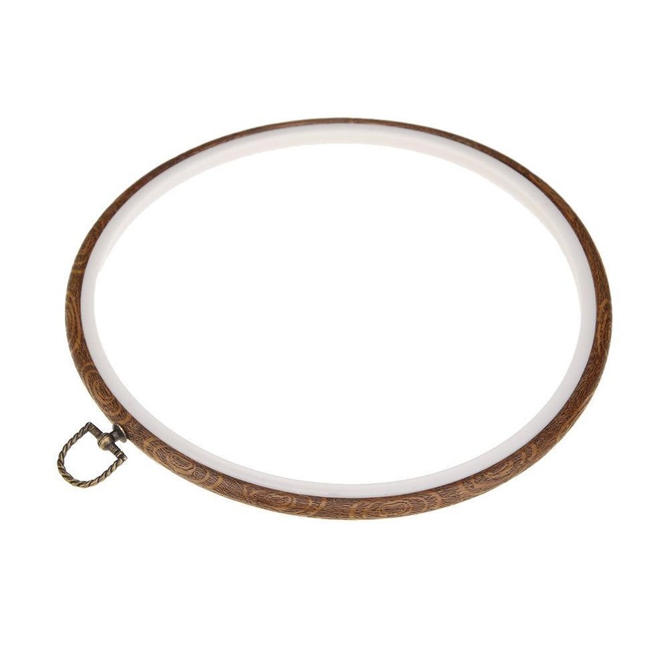 Plastic Frame Embroidery Hoop Ring Circle Round Loop for Craft Cross