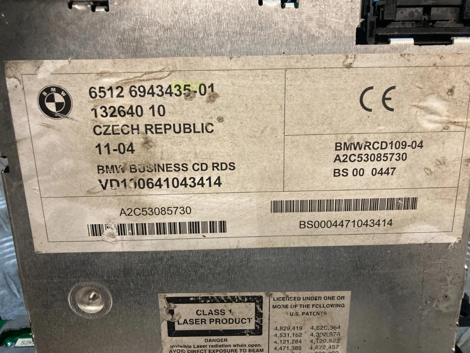 BMW 3 SERIES 320D SPORT 2005 4DR SALOON STEREO CD PLAYER 6943435-01 - Image 3 of 3