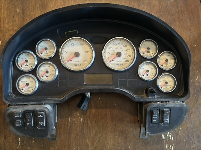 2011-2014 INTERNATIONAL PROSTAR USED DASHBOARD INSTRUMENT CLUSTER P#3868196C93