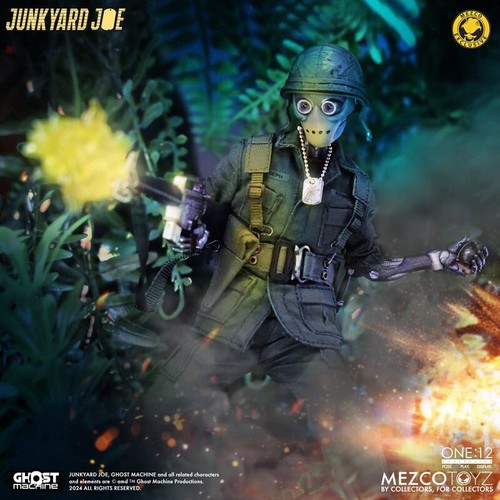 Mezco One 12 Collective Junkyard Joe sitio web exclusivo *sellado de fábrica* - Imagen 4 de 8