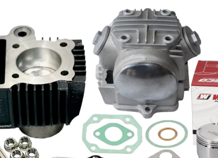 Best Honda CRF 70 Top End Rebuild Kit Assembled Cylinder Head Cam - Image 2 of 4