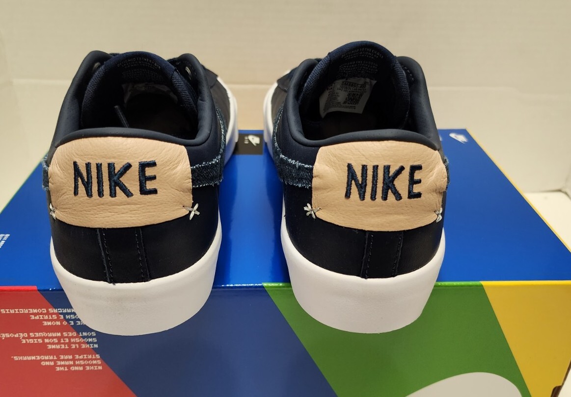 Nike Zoom Blazer Low Pro GT PRM SB Navy Men's Sz 8 NEW