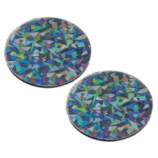 2pcs Car Cup Holder Non-Slip Insert Coasters Pad Mat Car Interior Accessories