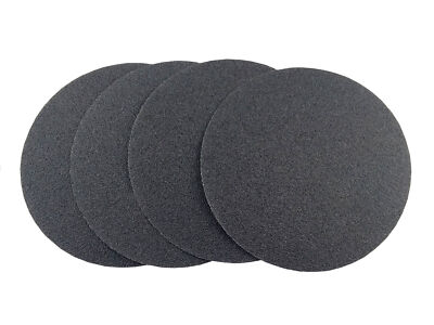 Starcke Premium 5'' Black Heavy Duty Paper Plain Backed Sanding Discs