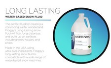 Froggy's Fog Long Lasting Snow Juice - 75 Foot Plus Float / Drop 
