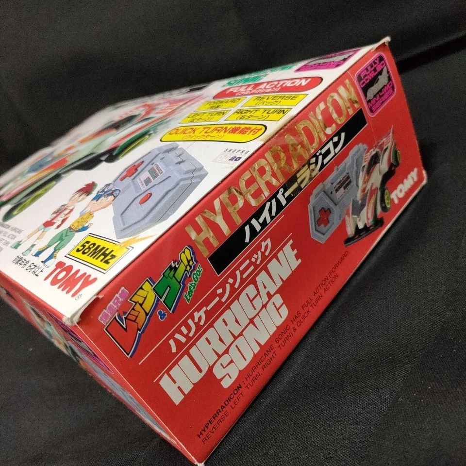 The Racing Brothers Let's & Go!! Hurricane Sonic Hyper R/C Sin Abrir Raro TAMIYA Foto 4 de 4