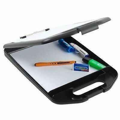 Celco Portable Storage Clipboard 320mm x 230mm x 27mm 0280510 Black Clip Board - Picture 1 of 1