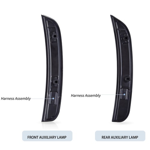 VLAND LED Side Marker Lights For 2015-2023 Dodge Charger GT SXT - Picture 3 of 8