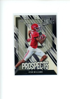 2024 Leaf Heroes & Prospects Ryan Williams #118 Silver Holo 190/199