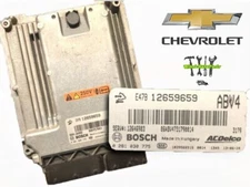2014  Chevrolet CRUZE Computer Engine Control ECU  Module 12659659 Abv4 OEM