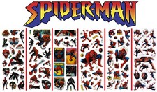 3D puffy Stickers SPIDERMAN SPIDER-MAN Superheroes