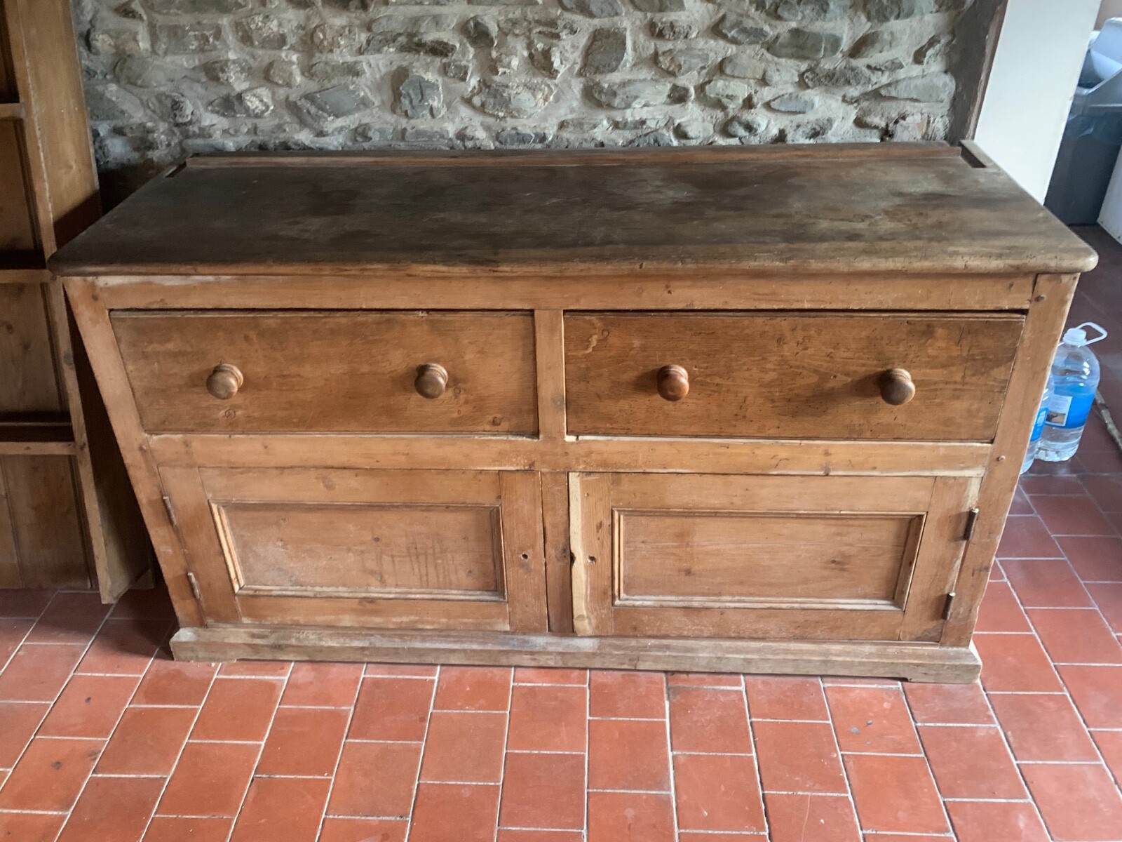 Rustic Antique Pine Welsh Dresser eBay
