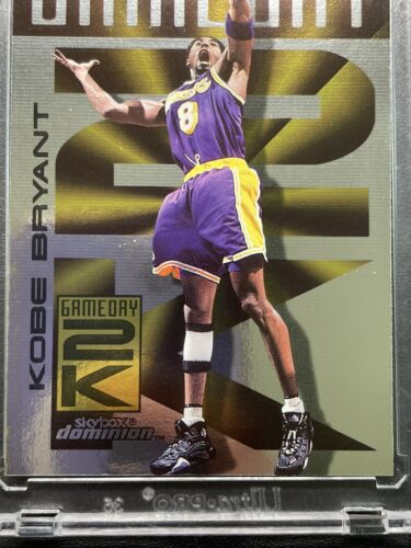 1999-00 KOBE BRYANT SKYBOX DOMINION GAME DAY 2K RARE CARD #2 - Picture 2 of 3