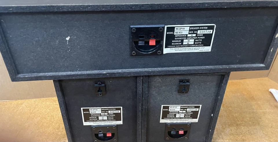 Altavoz de canal central Yamaha NS-AC2A NS-A76A sistema NS-AP100 Foto 2 de 4