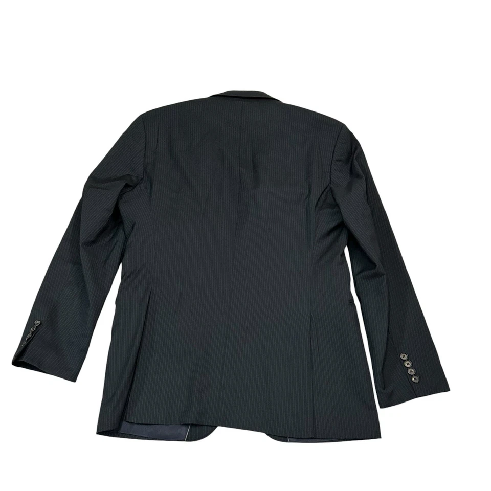 Abrigo deportivo Hugo Boss 42R negro a rayas para hombre The James4/Sharp6 2 botones Foto 2 de 4