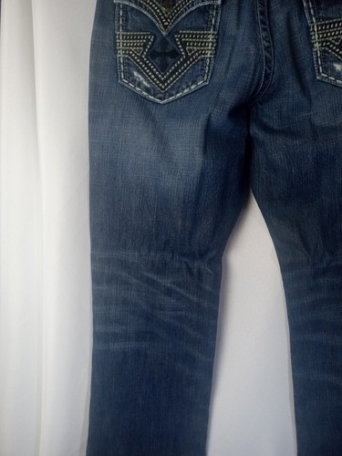 mens affliction Grant jeans 36 X 34 from Buckle Distressed Torn. (#34) - Picture 11 of 16