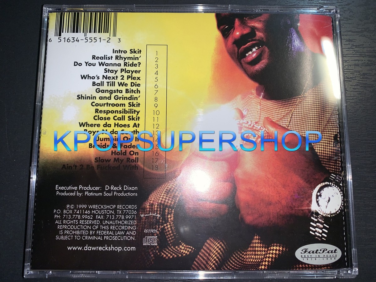 E.S.G. Album Shinin' N' Grindin' CD Booklet Good OOP Rare ESG 1999