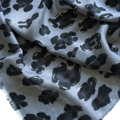 Large Leopard Print Scarf with Stripes Animal Zebra Big Long Shawl Summer Winter - Picture 287 of 818