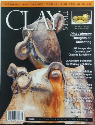Clay Times Spring Summer 2017 Ceramic Art Trends Tools Technique FREE ...