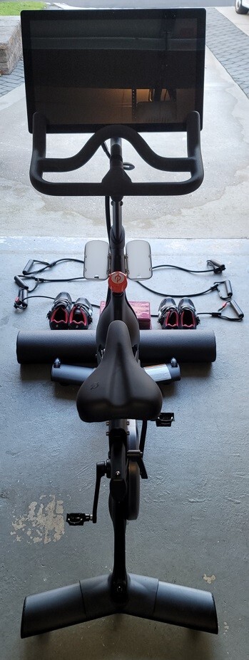 peloton stationary bike used