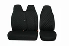 Seat Covers FOR Mercedes Sprinter 2006 - 2014 BLACK 1 SINGLE 1 DOUBLE (2+1)