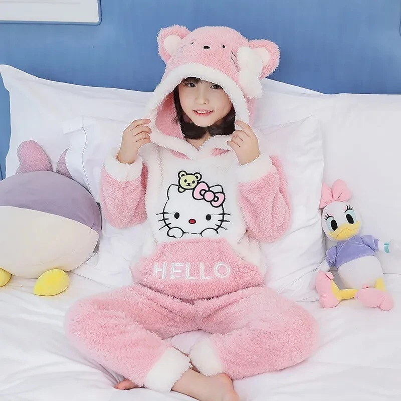 Hello kitty online girls pajamas