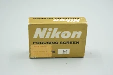 Nikon F Focusing Screen Type M Case Box Booklet #223